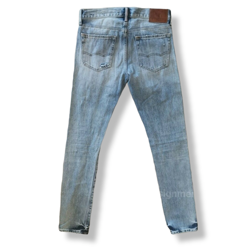 American Eagle Severely Distressed Selvedge Big & Tall Jeans 30x36 new - Picture 5 of 5