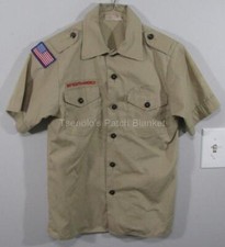 Boy Scout now Scouts BSA Uniform Shirt Size Youth Medium SS FREE SHIPPING 025