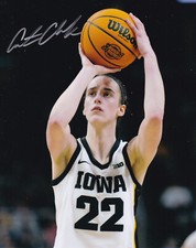 CAITLIN CLARK SIGNED 8X10 PHOTO AUTOGRAPH IOWA HAWKEYES INDIANA FEVER