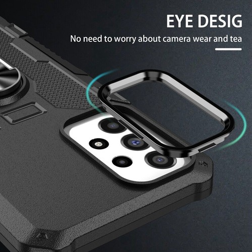 Luxury Armor Hybrid Ring Stand Cover Case For S23 S22 A14 A54 A13 A53 A32 A23 - Picture 16 of 71