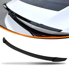 For 2021-2024 Hyundai Elantra Sedan 4 Door Rear Trunk Wing Spoiler Glossy Black