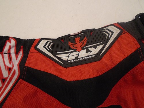 Fly Racing Pant Stye F-16 Size 28 S Youth Red Motocross Dirt Bike Red Blk - Picture 5 of 7