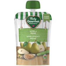 4-Pack Baby Gourmet Organic Puree Simply Pear