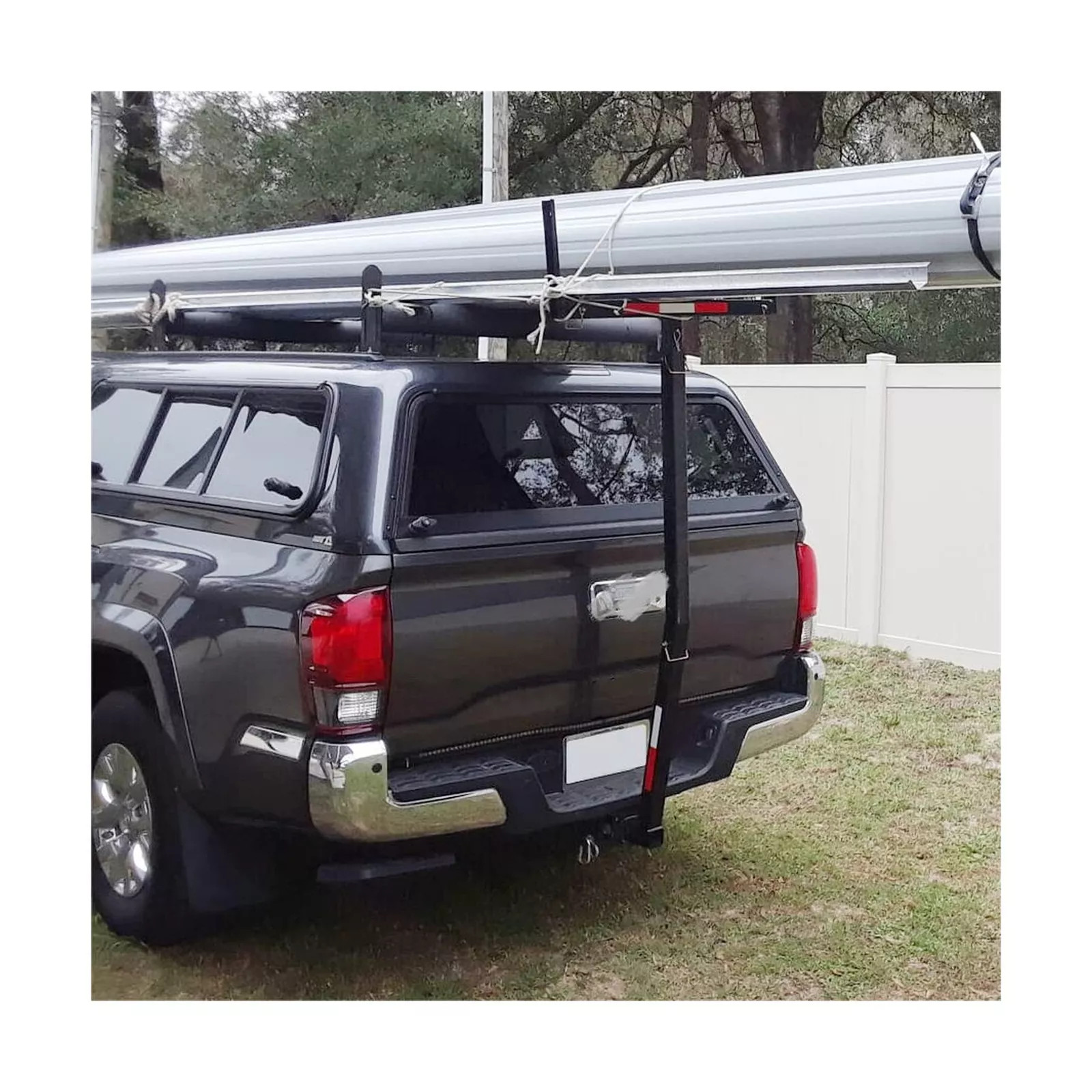 Pick Up Truck Bed Hitch Extender Extension Rack Boat Kayak Lumber Long Loads