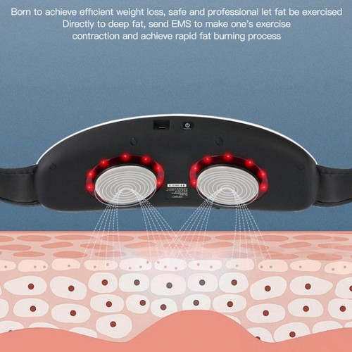 Body Fat Burning Machine Slimming Losing Weight Belly Belt Massager HOT-Best - Picture 11 of 15