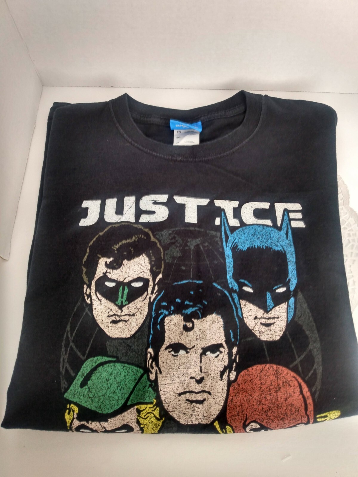 Materassino Fasciatoio Justice League - Batman, Spiderman, Flash, 81x50cm, PVC Lavabile