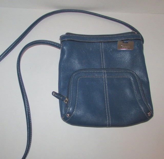 tignanello blue crossbody
