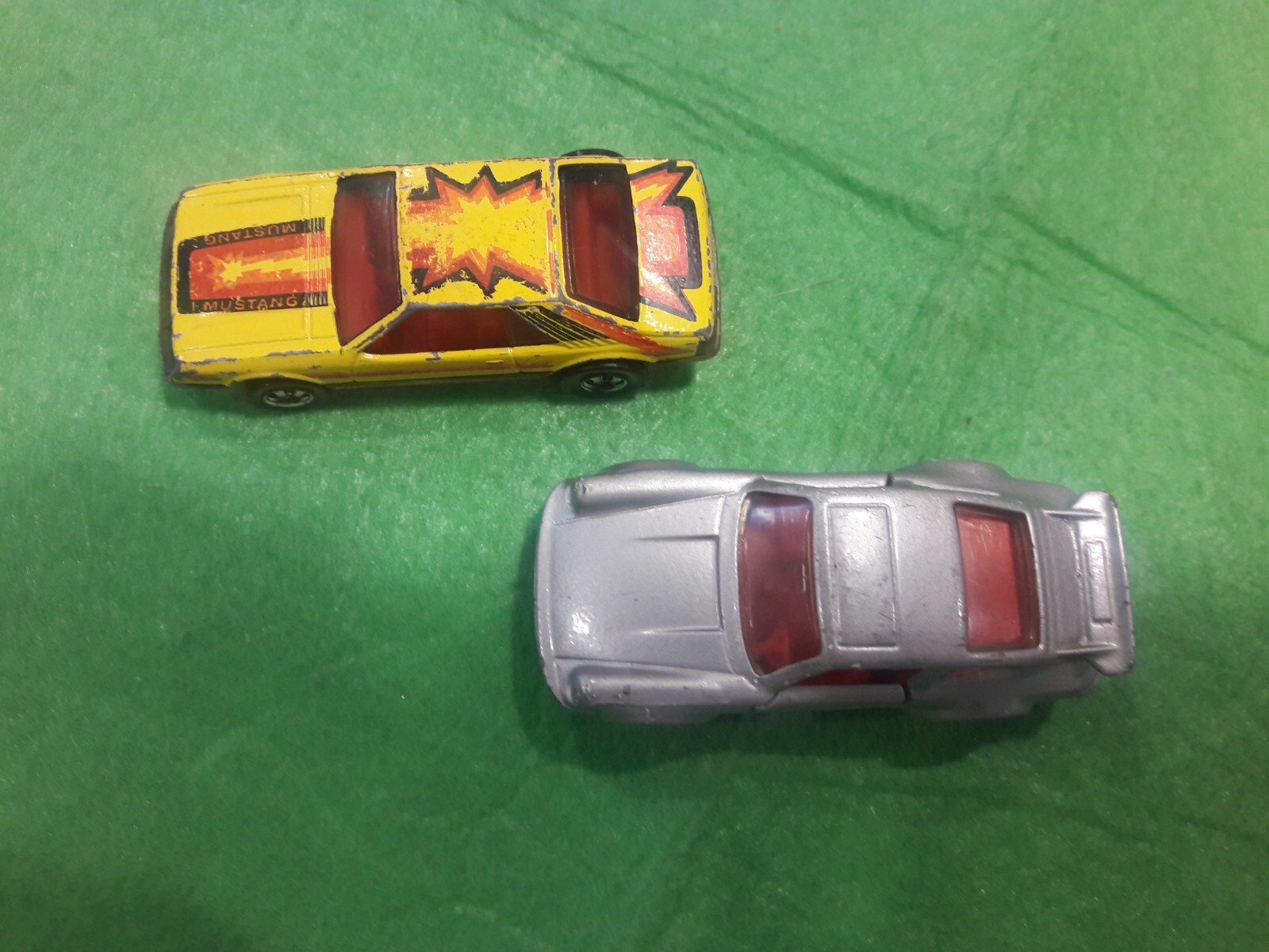 1978 Porsche Turbo Silver Superfast Matchbox Lesney + 1979 Hot Wheels