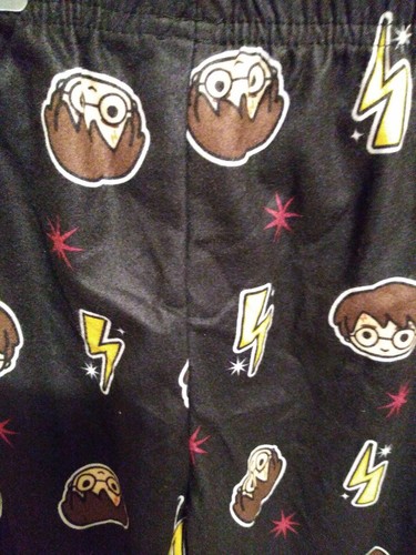 Harry Potter Kids Flame Resistant Pajama Bottoms Sz Small NWOT - Picture 7 of 10