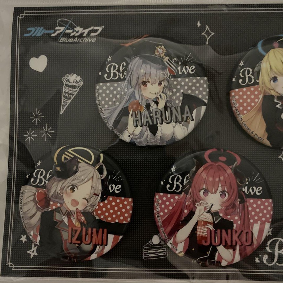 BLUE ARCHIVE CAN BADGE SET eBay