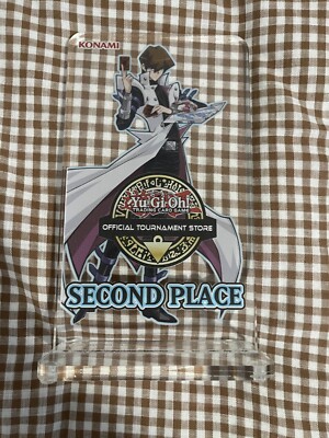 Yu-Gi-Oh! OTS Tournament Seto Kaiba Acrylic Second Place Trophy
