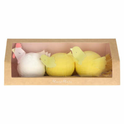 Überraschungskugeln Ostern Henne und Küken (3 Stück)