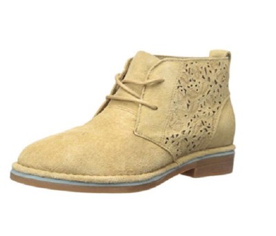 Hush Puppies Womens Cyra Catelyn Boots H508382 Chino Tan Perf  NIB