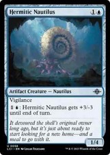 HERMITIC NAUTILUS X 4 N/M- THE LOST CAVERNS OF IXALAN MTG