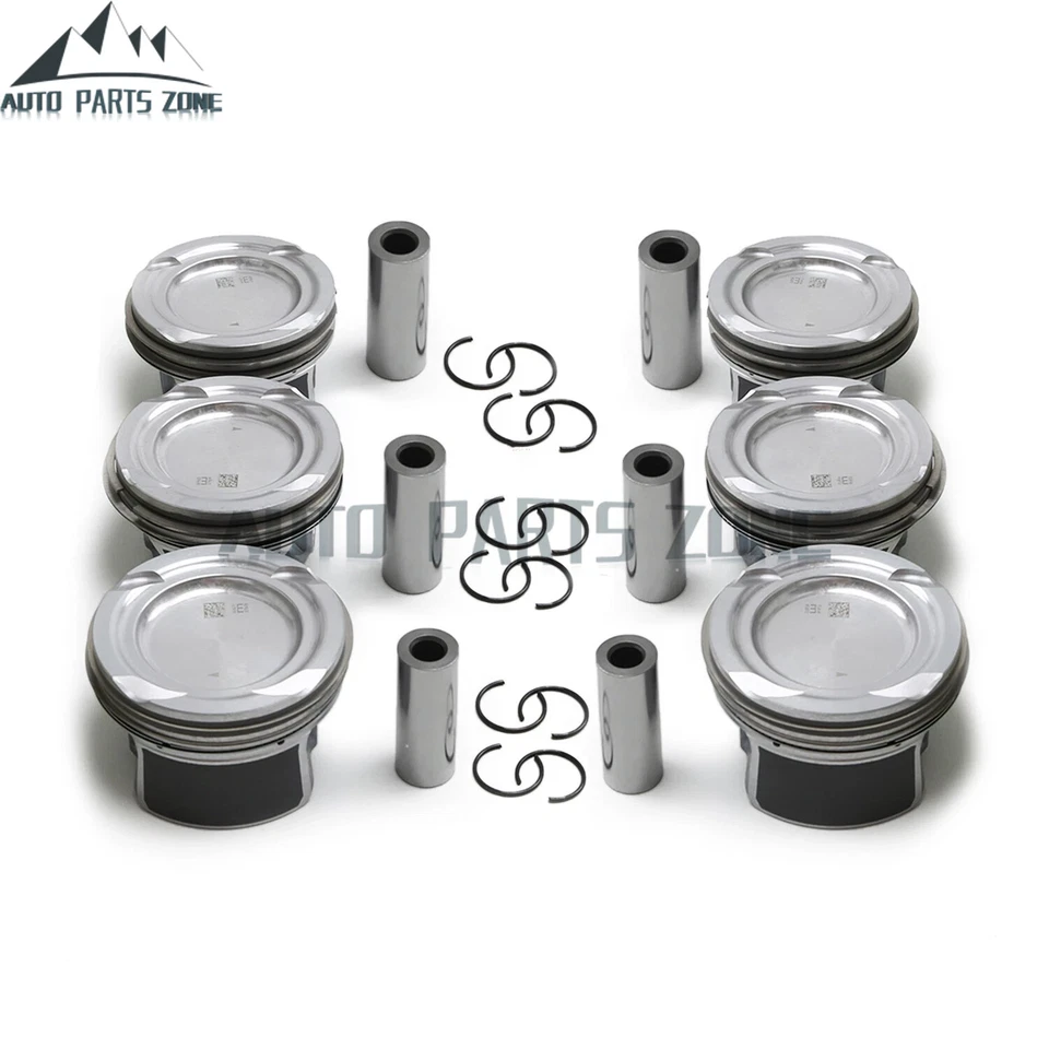 ¿Juego de 6 anillos de pistón??83mm STD para Mercedes-Benz AMG S500 W222 W167 M256 3.0T Foto 3 de 4