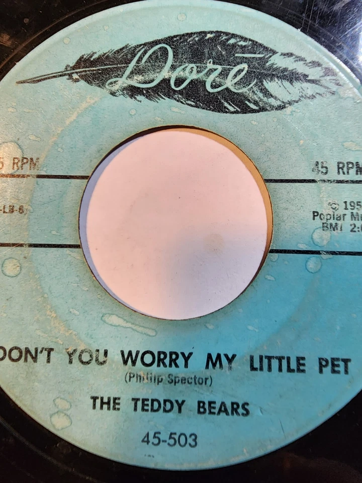 The Teddy Bears (Phil Spector) -To Know Him, Is To Love Him -1958 Dore  - F290 - Image 2 of 2
