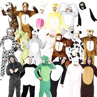 Animal Onesie Adult Fancy Dress Book Week Characters Mens Ladies Costume Outfit Animal Onesie Adult Fancy Dress Book Week Characters Mens Ladies Costume Outfit