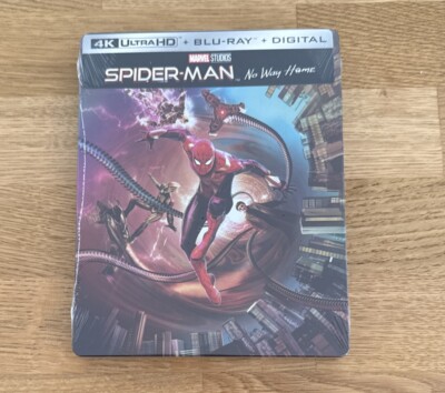 SPIDER-MAN: NO WAY HOME - 4K UHD - STEELBOOK - NEU+OVP - US Version - Kein DT