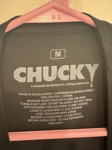 CHUCKY T Shirt Adult Size M Childs Play Limited Edition NWOT NICE See Photos - Picture 4 of 21