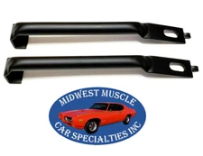 71-72 GTO Judge Lemans Endura Grille Bumper To Radiator Support Bracket Arms IS
