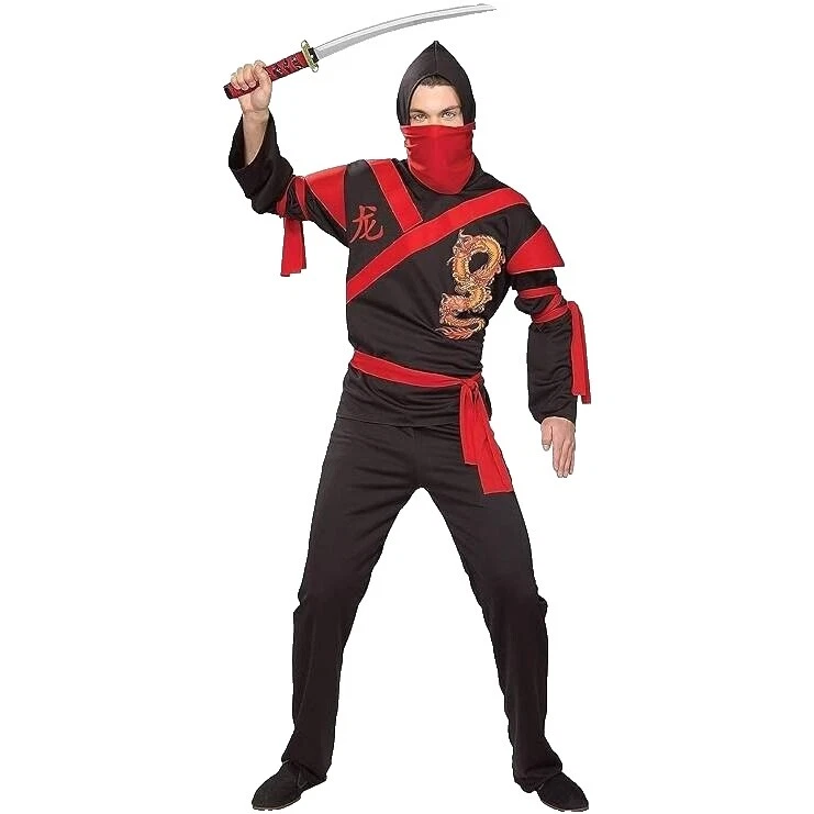Ninja Black Costumes for Men