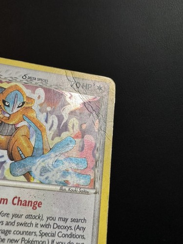 Deoxys Delta Species 2/17 POP Series 4 Holo Pokemon Card - Picture 6 of 8