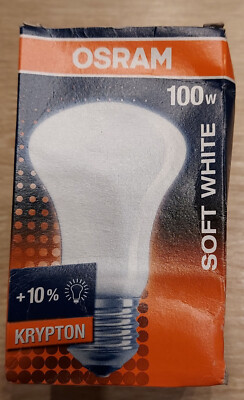 Osram SUPERLUX KRYPTON E SUPER E SIL 100W E27 SOFT WIHTE Pilzform