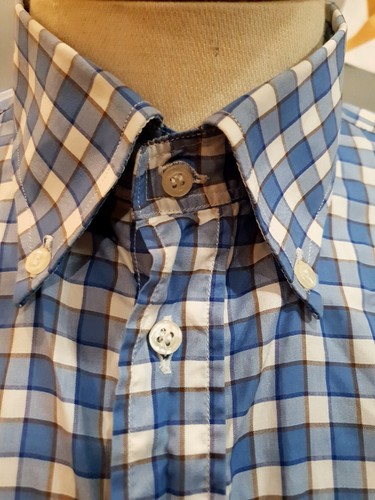 Camicia uomo Paul & Shark Yachting manica lunga check cotone con bottoni tagl... - Foto 4 di 6