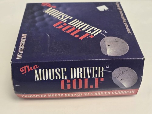 Golf Club Computer Mouse Looks Like A Driver MD150 NEW Vintage PS/2 90's Retro - Picture 7 of 9