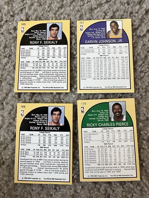 rare 90s basketball cards Lot of 1990 NBA Most Valuable Hoops Lot of 20 Mint 1990 Hoops Basketball Card (1990-91)