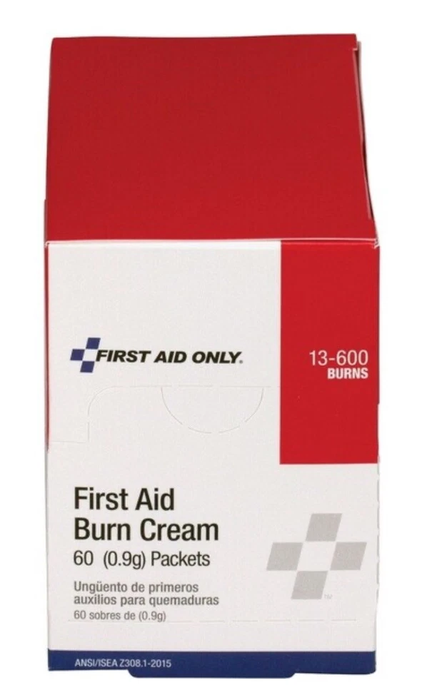 First Aid Only 13-600 First Aid/Burn Cream, 0.9 gm Packet (Box of 60) - Image 2 of 4