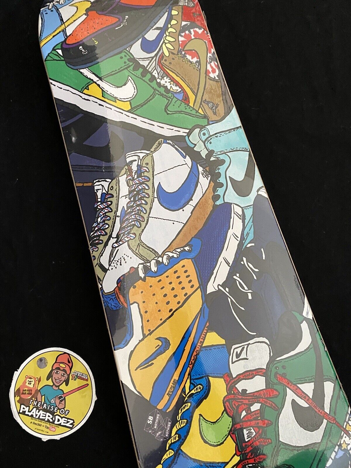 SUPER RARE OG Everywhere Nike SB Or NOTHING Dunks Skateboard Deck Carter  Graphx