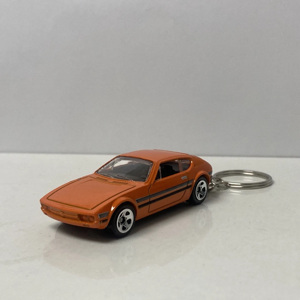 RARE KEY CHAIN ORANGE VW VOLKSWAGEN SP2 CUSTOM LIMITED EDITION 1973 1974-1976 - Image 2 of 2