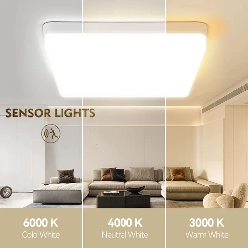 LED Deckenleuchte mit Bewegungsmelder Deckenlampe Sensor Lampe Treppenleuchte DE - Bild 13 von 20