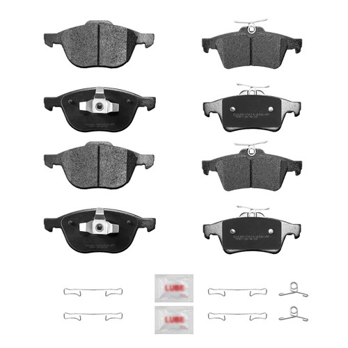 Pastillas de freno delanteras traseras de cerámica para Mazda 3 2006 2007 2008-2013 excepto MazdaSpeed - Imagen 8 de 8
