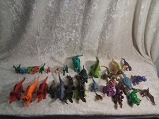 Lot of 30 Dinosaur Toys Variety of Brands and Sizes Various Sizes