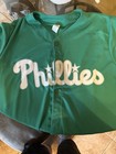 Philadelphia Phillies Jersey Green St. Patrick's Day Men's M Sga (Discontinued)