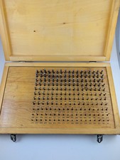 Hdt Pin Guage Set H-1 .061-.250 Minus Missing .125 Geat Condition Hdt Pin Guage Set H-1 .061-.250 Minus Missing .125 Geat Condition