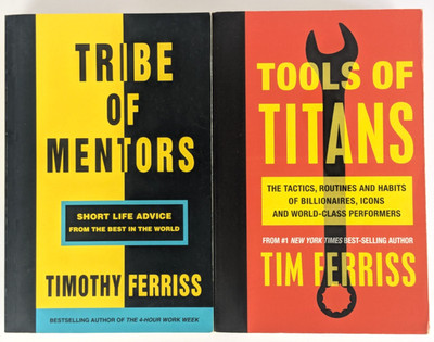 Tools of Titans + Tribe of Mentors by Tim Ferris (Paperback)