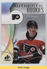 2024-25 Upper Deck SP Game Used Authentic Rookies Jett Luchanko #262 READ 0k85