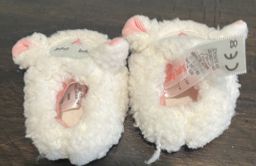 SAOLA American Girl BITTY BABY bambola solo pantofole di agnello accoglienti