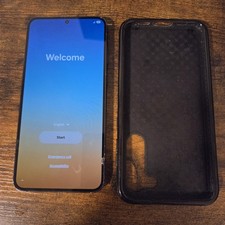 Samsung Galaxy S23 Plus 256GB Unlocked, phantom black. wireless charging only.