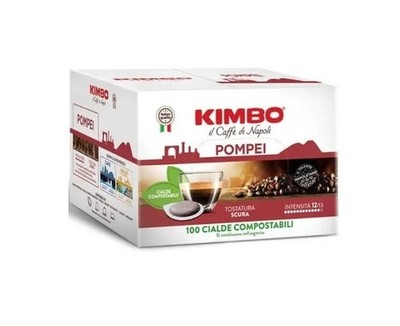 Kimbo Caffe Pompei   ESE Pads 44mm Cialde   100 Stück - 730g