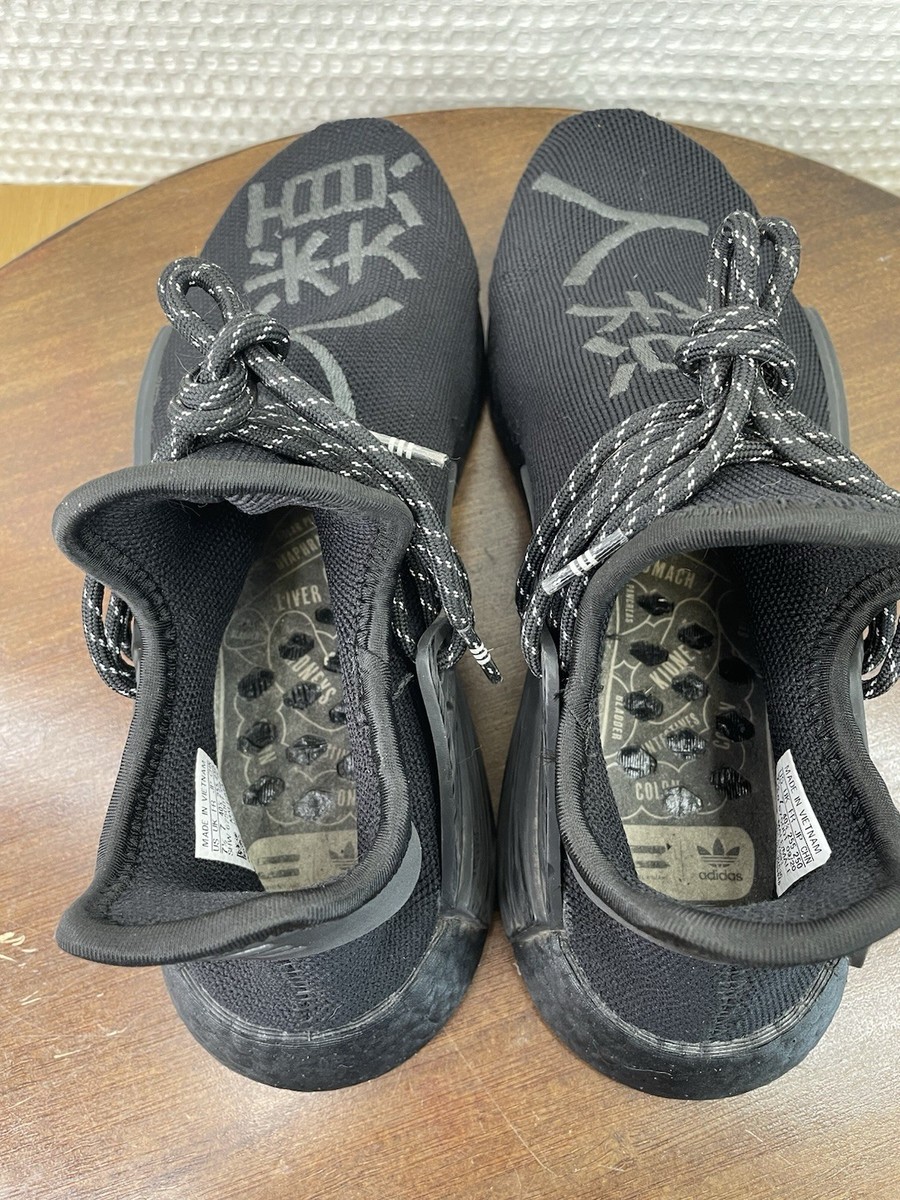 adidas gazelle silver green womens Adidas NMD x HU Pharrell Human Race Holi Festival 'Core Black' – PUSHAS main image 1