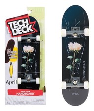 TECH DECK, April Handboard Authentic Mini Skateboard Ages 6+ (Hands Use Only)