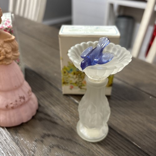 LOTE de 6 chicas bonitas vintage años 70-80 Avon rosa. Con cajas originales. VACÍO - Imagen 7 de 13