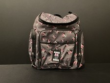 Disney Baby Minnie Mouse Diaper Bag Backpack Adjustable Shoulder Straps Gray