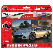 Airfix A55007 Starter Set - Lamborghini Huracan EVO 1:43 Model Kit