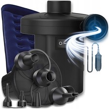 SP43 ELEKTRISCHE PUMPE FÜR POOL, BÄLLE, MATRATZEN 12V + FAHRRAD-, AUTO- UND FAHR