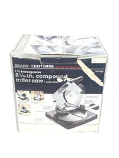 NOS! CRAFTSMAN TOOLS 8-1/4” COMPOUND MITER SAW, 23355